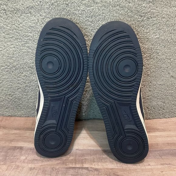 Nike Air Force 1 Men's Midnight Navy Blue 488298-436 Shoes Men Size 9 SHIPS ASAP - Picture 7 of 8